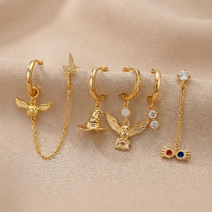 Set Mini Huggies Hechizo Dorado