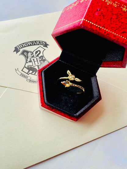 Anillo Snitch Dorada