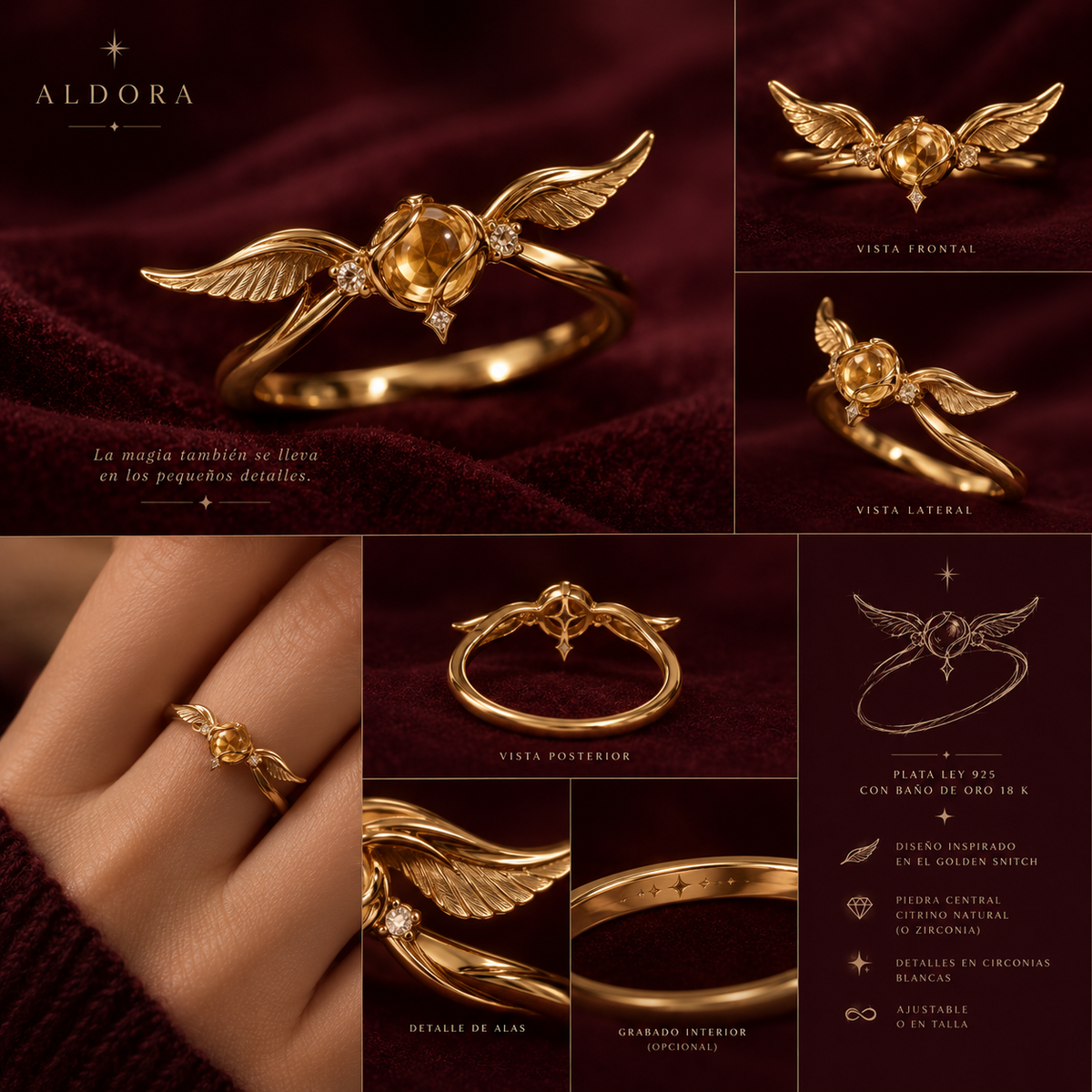 Anillo Golden Snitch – Always