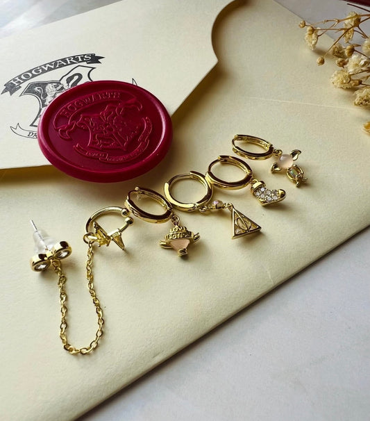 Set de Aretes Huggies Magia y Ternura