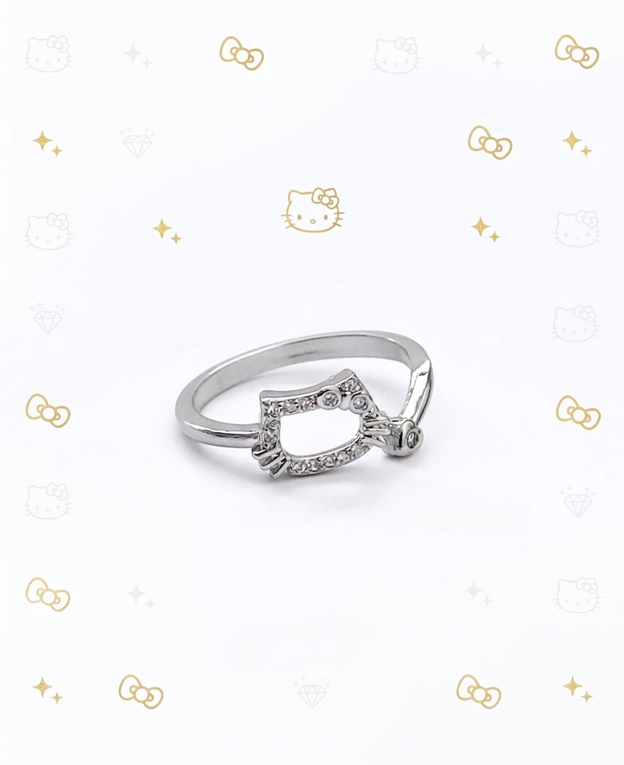 Anillo Destello Kitty