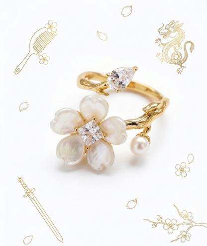Anillo Blossom Warrior