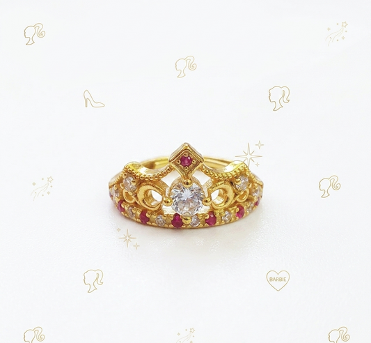 Anillo Corona Barbie