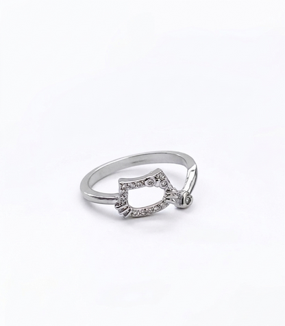 Anillo Destello Kitty